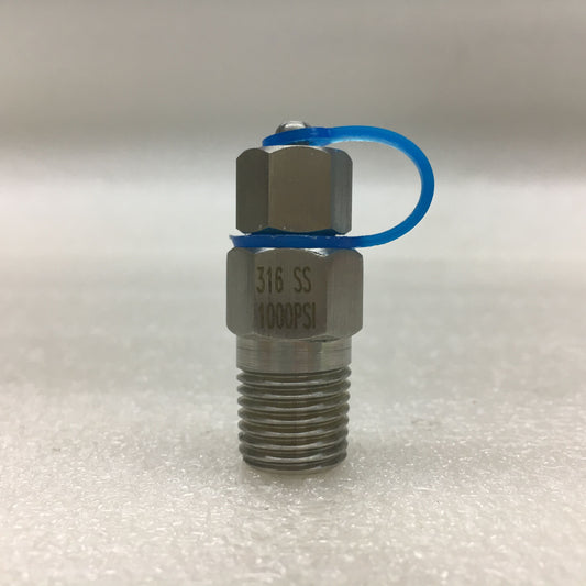1/4" BSPT, Short, Stainless Steel 316 High Temp
